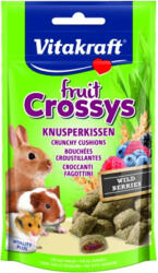 Vitakraft Crossy jutalomfalat rágcsálóknak - erdei gyümölcs 50 g - falatozoo