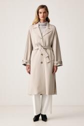 MM by Max Mara női kabát viszkózzal MMLESPOSTO - bézs S