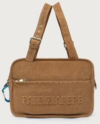 Patrizia Pepe shopper női velúrbőr - bézs Univerzális méret