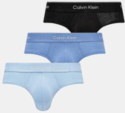 Calvin Klein Underwear alsónadrág férfi pamut elasztánnal 3-as csomag - kék M