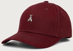 Patrizia Pepe női pamut baseball sapka - burgundia Univerzális méret