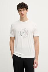 Giorgio Armani t-shirt férfi lyocellből - bézs L