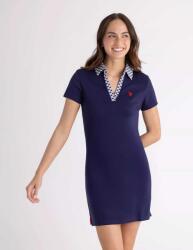 U. S. Polo Assn U. s. Polo Assn. női ruha Split Neck kék XL