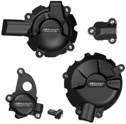 GBRACING GB RACING Motorvédő Burkolat Készlet Fekete BMW S1000RR GBRACING Váz, idomok és járműkiegészítők Járművédő elemek Motorvédők