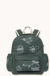 Tinycottons iskolai hátizsák gyerek pamut TINY APPLES BACKPACK - sötétkék Univerzális méret