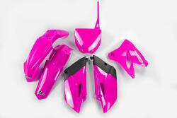 UFO műanyag szett neon pink Yamaha YZ85 UFO Váz, idomok és járműkiegészítők Idomok és burkolati elemek Komplett idom- és burkolatkészletek