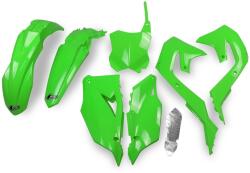 UFO műanyag készlet OEM szín (2020) Kawasaki KX450 UFO Váz, idomok és járműkiegészítők Idomok és burkolati elemek Komplett idom- és burkolatkészletek