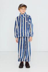 Tinycottons gyerek polár melegítő BLUE RETRO STRIPES POLAR SWEATPANT - kék 98