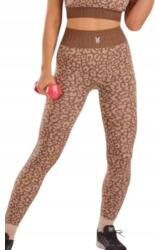 Cardio Bunny Női Sport Leggings Edzőterembe Cardio Bunny Leopárd Magas Derék L (5905742092694)