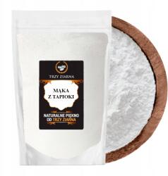 Trzy ziarna Tápióka Liszt 1kg manióka keményítő tápióka manióka természetes minőség 1000g (MĄKA Z TAPIOKI 1kg )