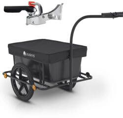 Juskys Remorcă pentru bicicletă - negru