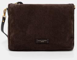 Gianni Chiarini keresztpántos táska női velúrbőr NORA POUCH - barna Univerzális méret - answear - 52 990 Ft