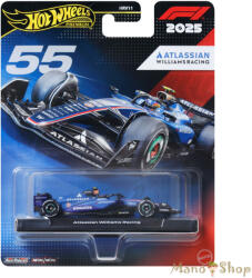 Mattel : Formula 1 : Atlassian Williams Racing (#55) kisautó (JKD85)