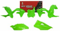 RACETECH műanyag készlet neon zöld Kawasaki KX450F RACETECH Váz, idomok és járműkiegészítők Idomok és burkolati elemek Komplett idom- és burkolatkészletek