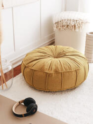 Cocoon Stílusos teddy ülőpárna Cocoon 60 cm sárga