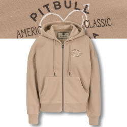 Pitbull Női cipzáras kapucnis pulóver Oversize Pitbull Washed Manzanita Heart (185001250002)