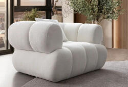 Alba Design fotel Alba fehér bouclé