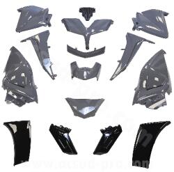 TNTOR idomkészlet Yamaha TMAX 530cc 2015-2016 Nardo szürke (15 darabos) TNTOR Váz, idomok és járműkiegészítők Idomok és burkolati elemek Komplett idom- és burkolatkészletek