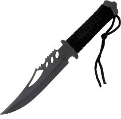 HARAHU Outdooros kés BC-41159 - Fekete KP41159