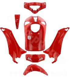 TNTOR karosszéria készlet Piaggio Liberty 50/125/150/200cc 2004-2014 (7 darabos) piros TNTOR Váz, idomok és járműkiegészítők Idomok és burkolati elemek Komplett idom- és burkolatkészletek