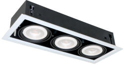 ELMARK Led Kiemelővilágítás Quad312 12w 3xe27 2700k Sötét Szürke (92q31227dgr)