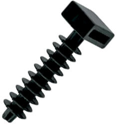 ELMARK Mt-8 Kábelkötegelő Fekete (100db/csomag) (500047)
