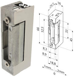 ELMARK Elektromágneses Zárólemezek 8-16v Ac/dc (m160133)
