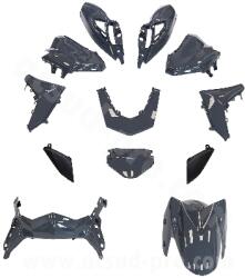 TNTOR TNT karosszéria készlet Yamaha NMAX 125cc 2021-2024, Nardo szürke (12 darabos) TNTOR Váz, idomok és járműkiegészítők Idomok és burkolati elemek Komplett idom- és burkolatkészletek