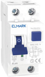 ELMARK ELEKTRONIKUS RCBO JEL4A 6kA 2P 16A/30mA (40215A)