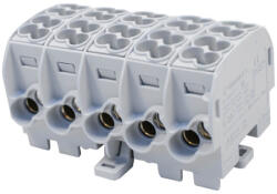 Elmark Csatlakozótömb Din Sín 5x(2x16mm2/2x25mm2 Szürke (81500002)