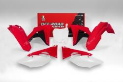 RACETECH műanyag készlet, OEM színben (2017) piros/fekete/fehér Honda CRF450RX RACETECH Váz, idomok és járműkiegészítők Idomok és burkolati elemek Komplett idom- és burkolatkészletek