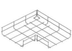 ELMARK Ct4 Angle 90° For Mesh Cable Tray H: 50 T: 4, 0 W: 300 (56503c4)