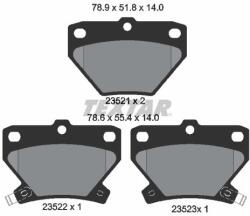 TEXTAR Fékbetét készlet TEXTAR 2352101 for TOYOTA, PONTIAC (2352101)