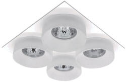 ELMARK Sa-045/4 Spot Lámpatest 4xgu5.3 Négyzet Fehér/fehér (92045s4-whfr)
