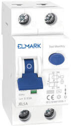 ELMARK ELEKTROMAGNETIKUS RCBO JEL5A 6kA 2P 6A/30mA (40006A)