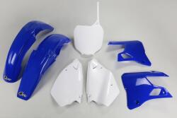 UFO Műanyag szett gyári színű kék/fehér Yamaha YZ125/250 UFO Váz, idomok és járműkiegészítők Idomok és burkolati elemek Komplett idom- és burkolatkészletek