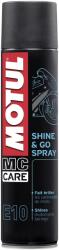 Motul E10 Shine & Go 400 ml fényesítő spray Motul Olajok, kenőanyagok és ápolás Tisztítás és felületápolás Polírok, viaszok és felületápolók