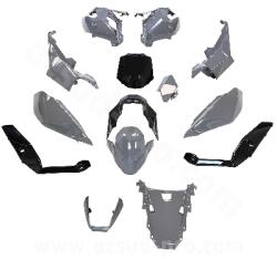 TNTOR Karosszéria készlet Honda XADV 750cc 2021-2024 Nardo szürke (13 darabos) TNTOR Váz, idomok és járműkiegészítők Idomok és burkolati elemek Komplett idom- és burkolatkészletek