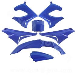 TNTTU KIT CARROSSERIE ADAPTÉ DERBI SENDA DRD / XTREM 2000-2011 kék (7 darabos) idomkészlet TNTTU Váz, idomok és járműkiegészítők Idomok és burkolati elemek Komplett idom- és burkolatkészletek