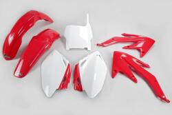 UFO műanyag szett, OEM szín: piros/fehér - Honda CRF450R UFO Váz, idomok és járműkiegészítők Idomok és burkolati elemek Komplett idom- és burkolatkészletek
