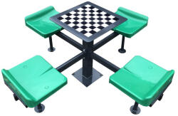 Anastasia & P-Sport Masa sah table Anastasia Sport cu 4 locuri pentru OUTDOOR (OF21-2)
