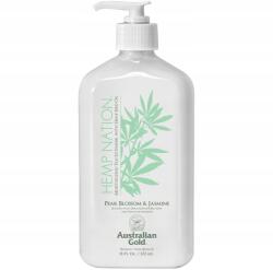 Australian Gold Napozás Utáni Balzsam Hemp Nation Pear Tan Extender Körte Jázmin shea vaj (Hemp Nation Pear Blossom Jasmine Tan Extender)