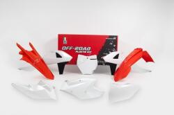 RACETECH műanyag készlet OEM színben (2017) narancs/fehér/fekete KTM RACETECH Váz, idomok és járműkiegészítők Idomok és burkolati elemek Komplett idom- és burkolatkészletek