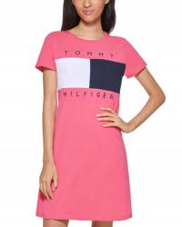 Tommy Hilfiger női ruha Flag Dress rózsaszín S