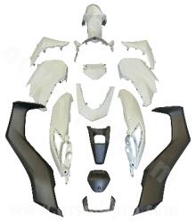 TNTOR karosszéria készlet Yamaha NMAX 125cc 2021-2024, fehér (15 darabos) TNTOR Váz, idomok és járműkiegészítők Idomok és burkolati elemek Komplett idom- és burkolatkészletek