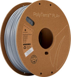 Polymaker - PolyTerra PLA+ - Szürke - 1, 75 mm - 1 kg