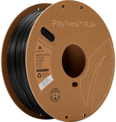 Polymaker - PolyTerra PLA+ - Fekete - 1, 75 mm - 1 kg