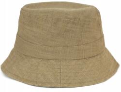Szaleo Bucket sapka Klasszikus és lenvászon nyárra natúr Sötét bézs (CZ22137V1)