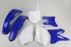 UFO műanyag készlet gyári színű kék/fehér Yamaha YZ125/144/250 UFO Váz, idomok és járműkiegészítők Idomok és burkolati elemek Komplett idom- és burkolatkészletek