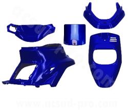TNTTU MBK 50 Booster 1999-2003 / Yamaha 50 BWS 1999-2003 karosszéria készlet kék metál (5 darabos) TNTTU Váz, idomok és járműkiegészítők Idomok és burkolati elemek Komplett idom- és burkolatkészletek